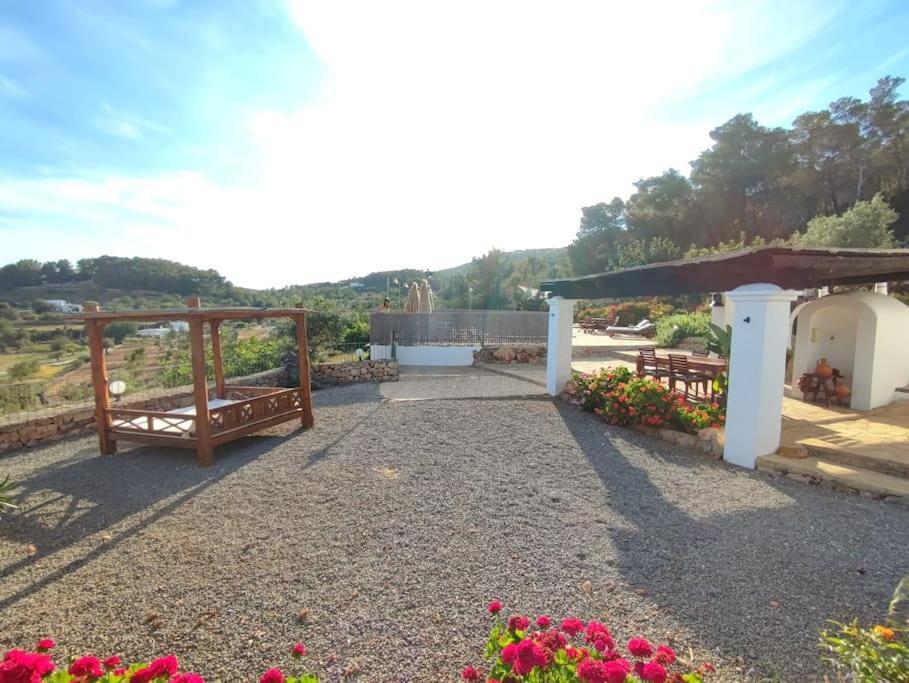 Casa Can Lluc Con Piscina, Jardin Y Vista Al Campo Sant Miquel de Balansat Eksteriør bilde