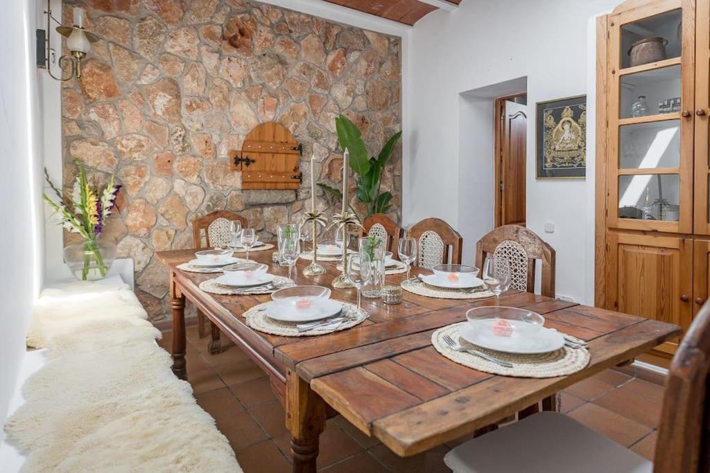 Casa Can Lluc Con Piscina, Jardin Y Vista Al Campo Sant Miquel de Balansat Eksteriør bilde