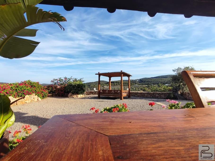 Casa Can Lluc Con Piscina, Jardin Y Vista Al Campo Sant Miquel de Balansat Eksteriør bilde
