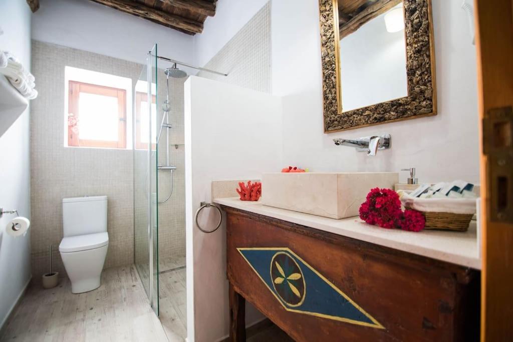 Casa Can Lluc Con Piscina, Jardin Y Vista Al Campo Sant Miquel de Balansat Eksteriør bilde