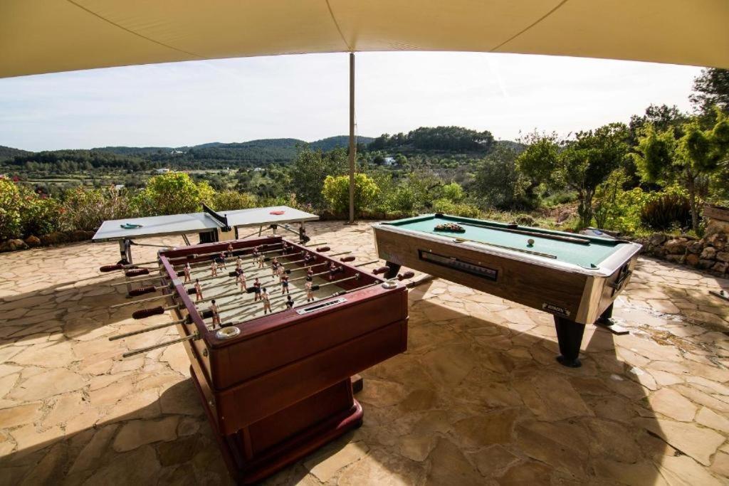 Casa Can Lluc Con Piscina, Jardin Y Vista Al Campo Sant Miquel de Balansat Eksteriør bilde
